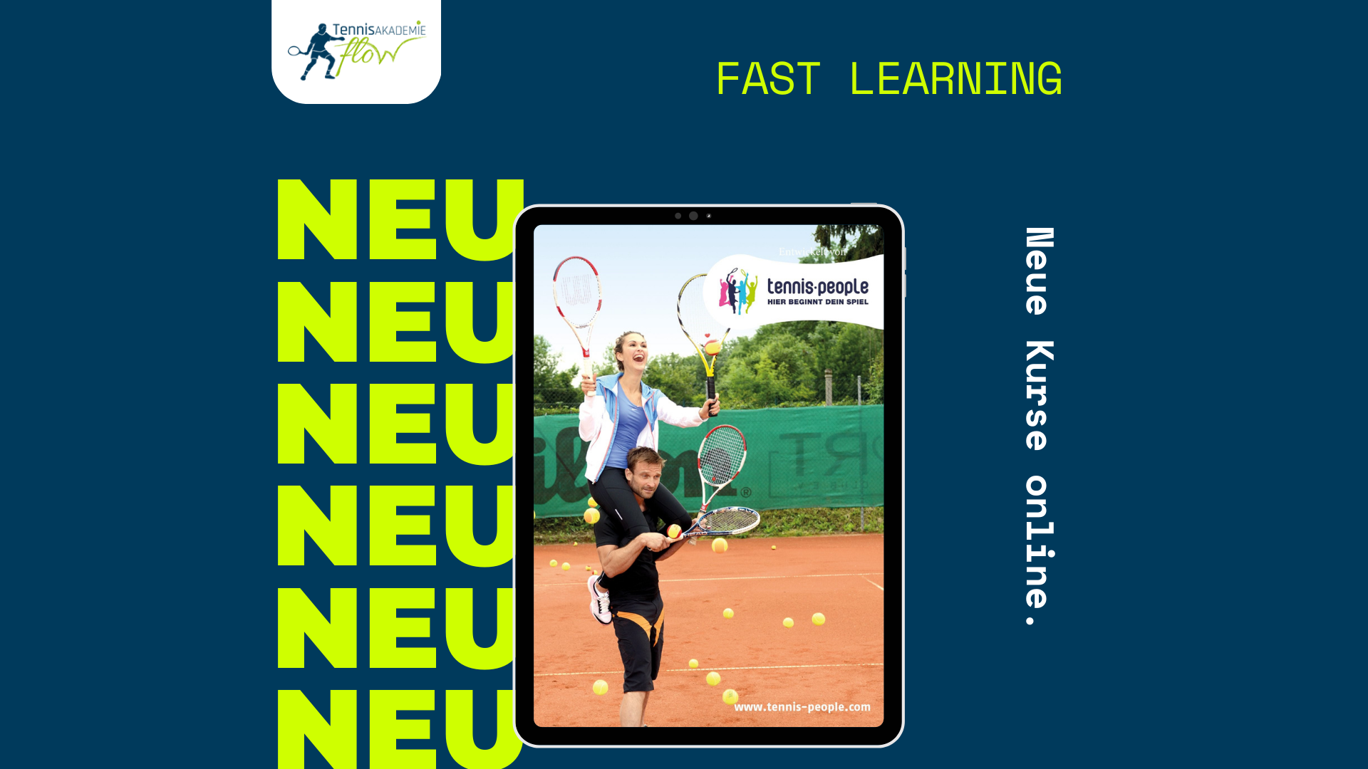 Dein Blitzstart ins Tennis mit Fast Learning